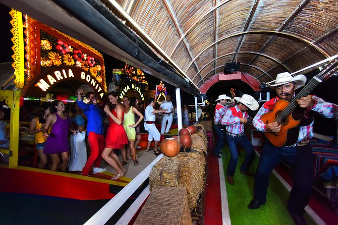 Xoximilco Ticket: Boat Fiesta, Traditional Tasting & Tequila Bar - Live Mariachi and Bolero, Built Into the Night