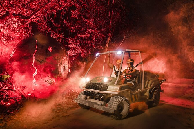 Xplor Fuego with Buffet Style Dinner and transportation - Nighttime Treks at Xplor Fuego: why the dark changes everything