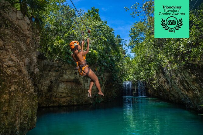 Xplor Park Day Trip with Lunch and Transportation - Zip Lines Over the Jungle Canopy, With Cave Sections and a Cenote Splash