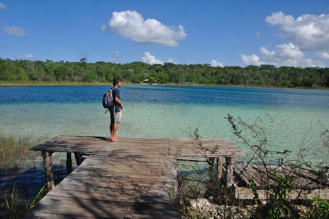 Zip lining and Canoe Monkey jungle in Tulum - Punta Laguna Nature Reserve, where monkeys set the tone